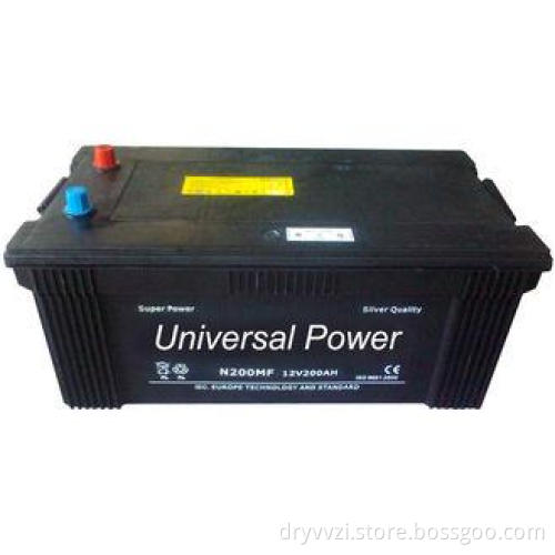 Rechargeable N200 high performance car Battery with Standar